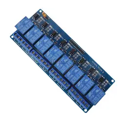 12 В 8-канальный релейный модуль анод для Arduino UNO 2560 1280 ARM PIC AVR высокое качество