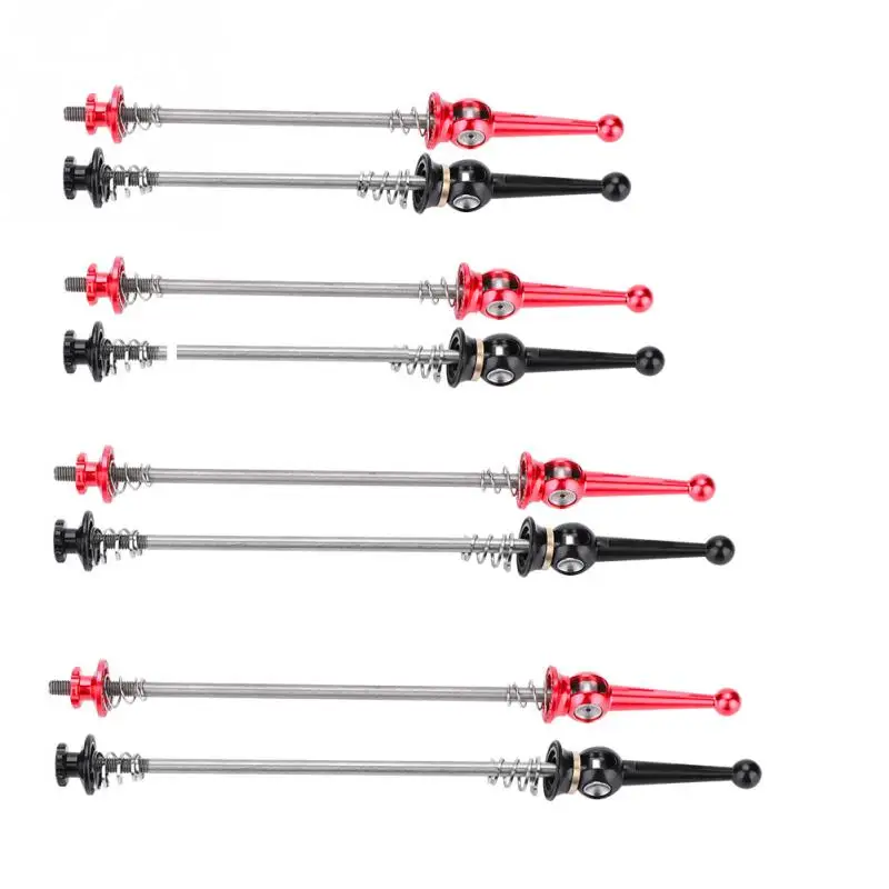 

Titanium Alloy Bicycle Skewers Lightweight Cycling Quick Release Skewer 74/100/130/135mm Mountain Road Bike Skewer Bicycle Parts