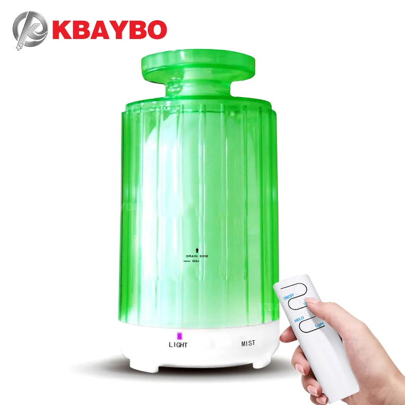 

200ml Air Humidifier with Remote Control Electric Aroma Diffuser Ultrasonic Air Humidifier for Home with 7 Soothing LED Light
