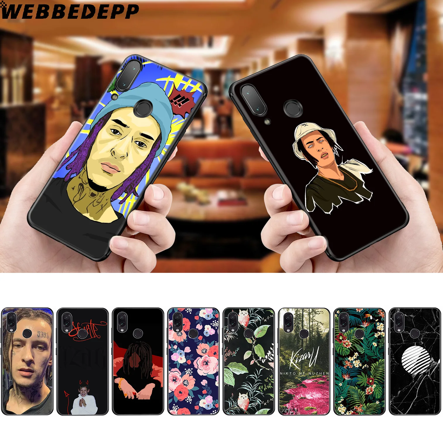 WEBBEDEPP Kizaru рэппер мягкий чехол для Xiaomi Redmi K20 7A 4A 4X 5 5A 6 6A S2 Note 8 4 7 Pro Plus Prime |
