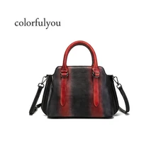 Женская сумка из натуральной кожи для ретро-стиля, женская сумка-мессенджер, винтажные дизайнерские сумки через плечо, новинка, bolsa feminina