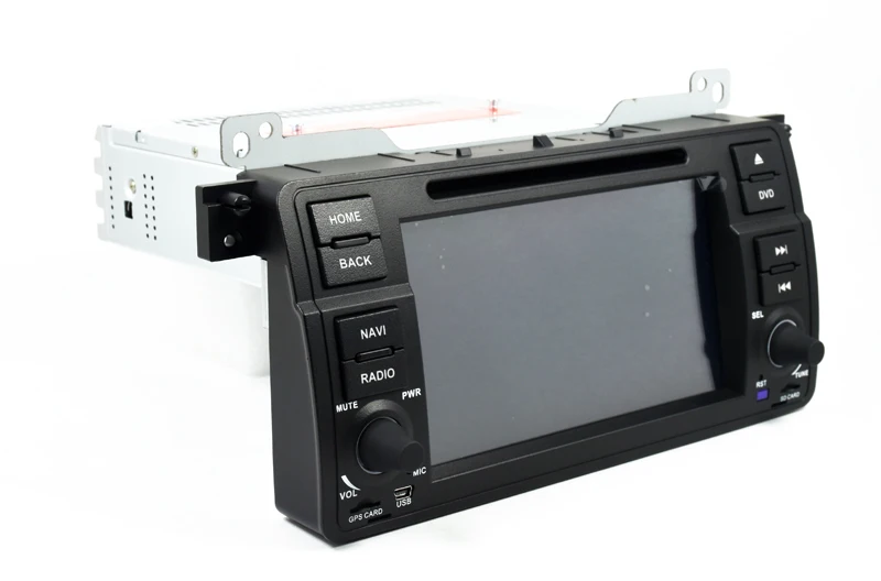 Flash Deal SilverStrong Android9.0 1DIN E46 Car DVD IPS Panel for BMW E46 DVD M3 Rover AutoRadio E46 Android 2GB 16GB Mirroring Link 3