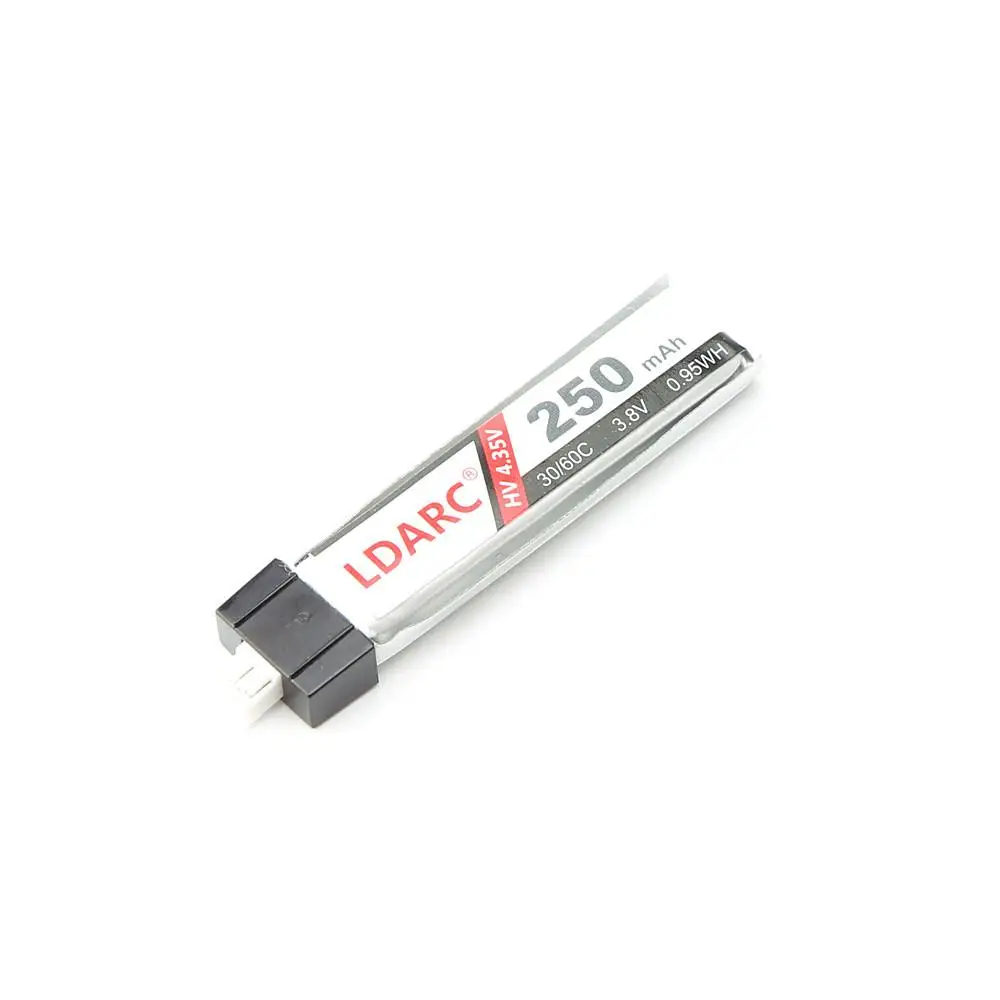 LeadingStar 5 шт. LDARC 3 7 в 250 мАч 1S 30C/60C литий полимерная батарея для Blade Nano QX CPX и Tiny