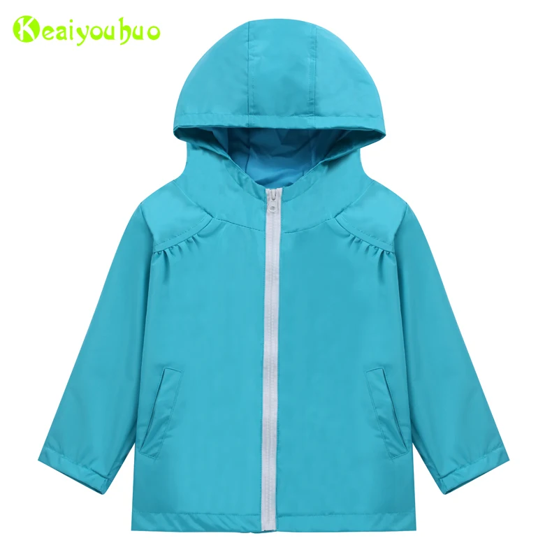 KEAIYOUHUO/плащ для девочек; коллекция года; весенне-осеннее пальто для девочек; ветровка; детский плащ; Верхняя одежда; детская одежда