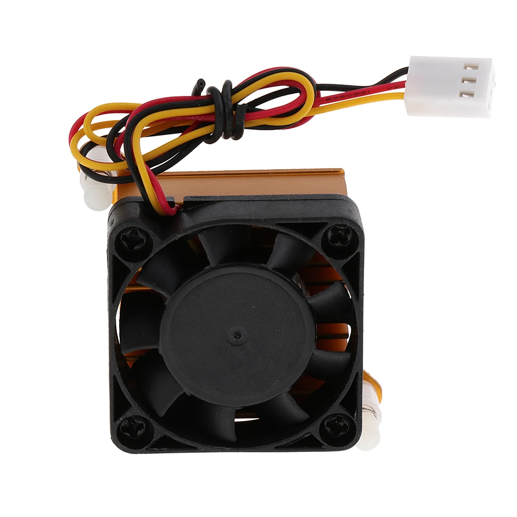 1PC Chipset Aluminium Cooler Heatsink 40mm Fan For Computer Motherboard  Cooling Fan By Air Cooling 