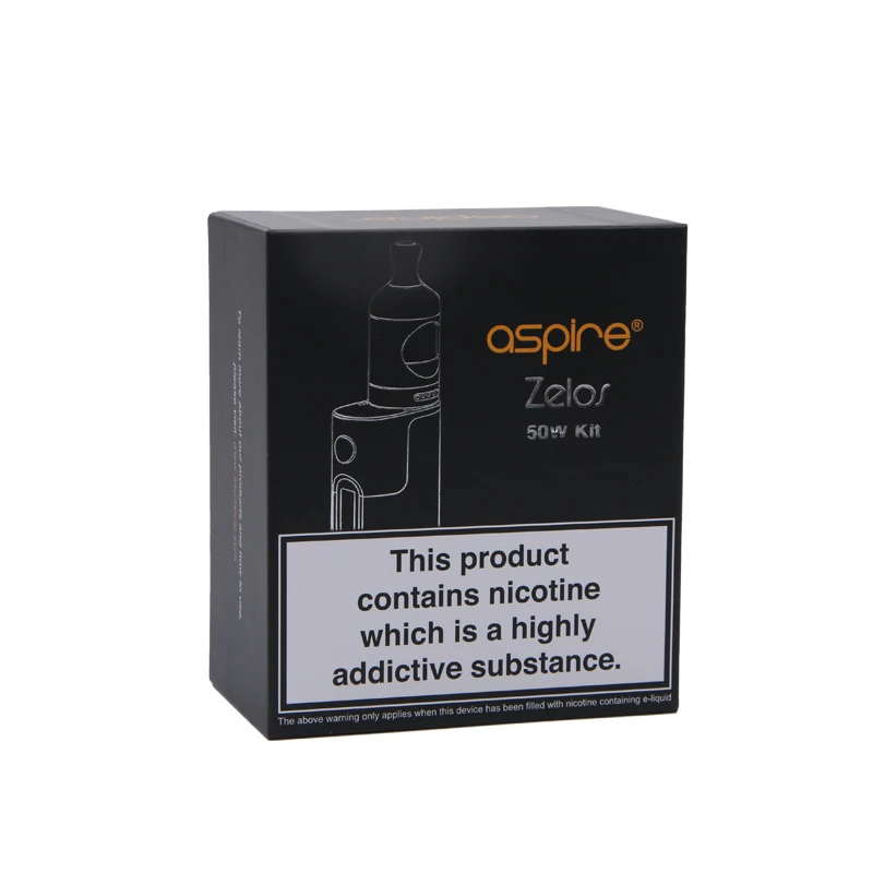 Aspire Zelos 50W Kit Electronic Cigarette Kit Nautilus 2 Vape Tank 2ML Vaporizer E Cigarettes 2500mah Battery Vape Mod e cig Kit 02
