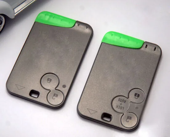 

Smart Remote Key Shell for Renault Laguna 2 3 Buttons Card Car Key Blanks with Insert key blade