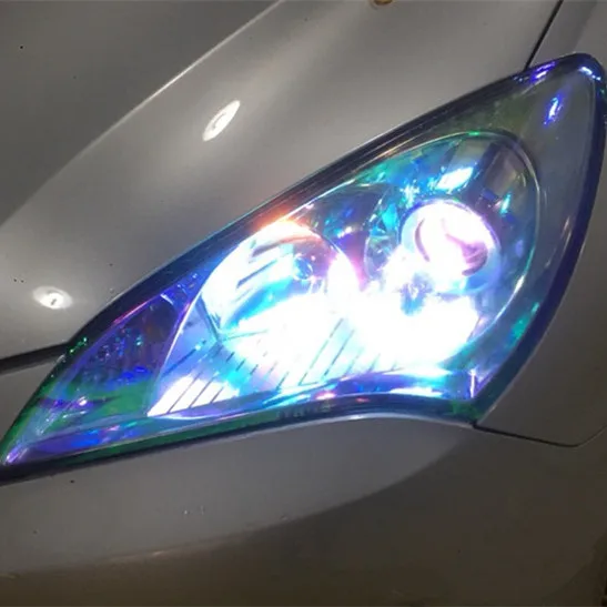 

10 Color 30*120CM Auto Car Styling Chameleon Headlight Taillight Vinyl Tint Car Light Film Wrap Waterproof Car Body Film