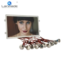 Внешняя кнопка Горячие продукты Быстрая 10.1in ЖК рекламная панель