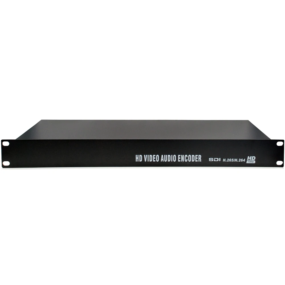 HEVC 1U 4 Каналы SD HD 3G SDI к IP потоковый кодировщик 4Ch H.265 H.264 кодер RTMP RTMPS для потоковая