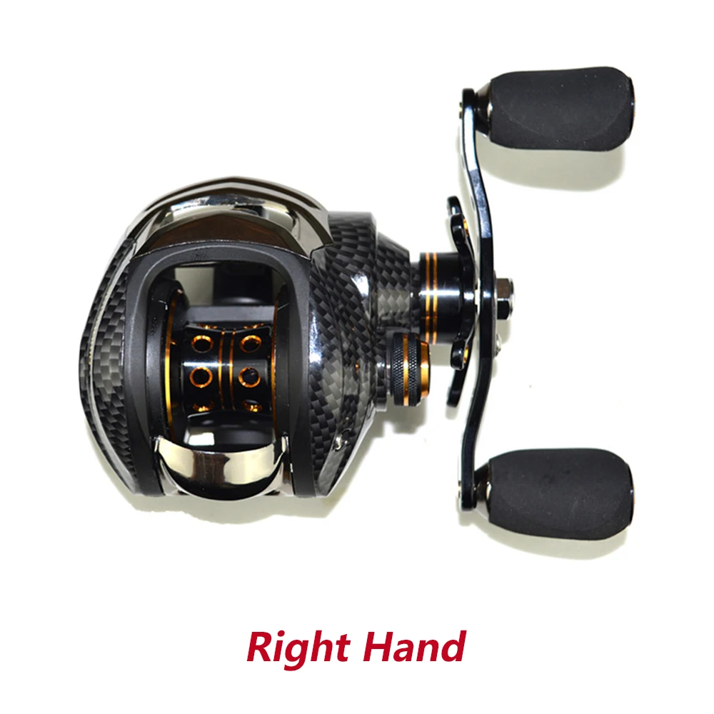 17+1 Ball Bearings Baitcasting Fishing Reel 7.01 Left/Right Hand