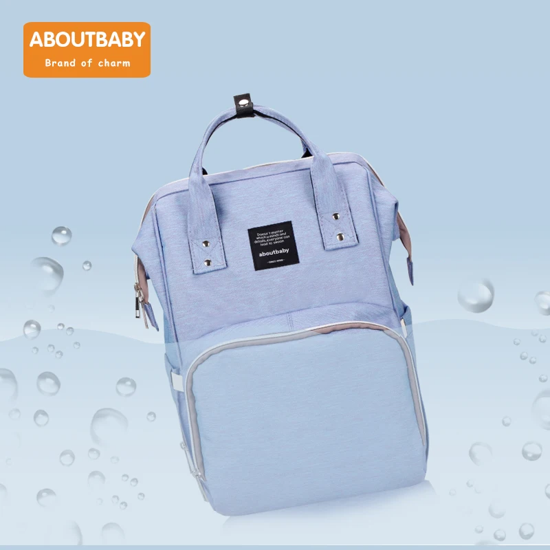 Модная сумка для детских подгузников aboutbaby брендовая вместительная Детская