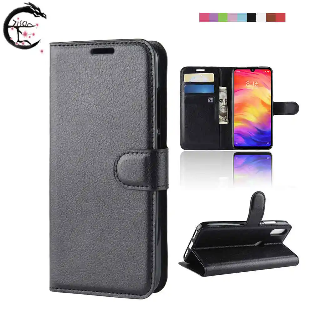 

Flip Case For Xiaomi Redmi Note 7 Phone Wallet PU Leather Cover Cases Card Stand Slots Coque For Redmi Note7 Case Covering Capa