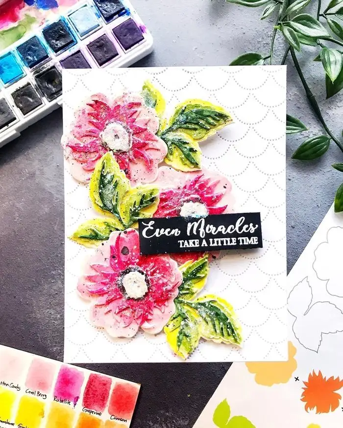 

2019 3D New Layer Metal Cutting Dies and Scrapbooking For Paper Making Layered FLOWER Die Set leaves Embossing Frame Card Dies