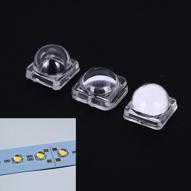 50 шт. светодиодный линзы коллиматор отражатель для 5050 SMD 30 60 градусов очки