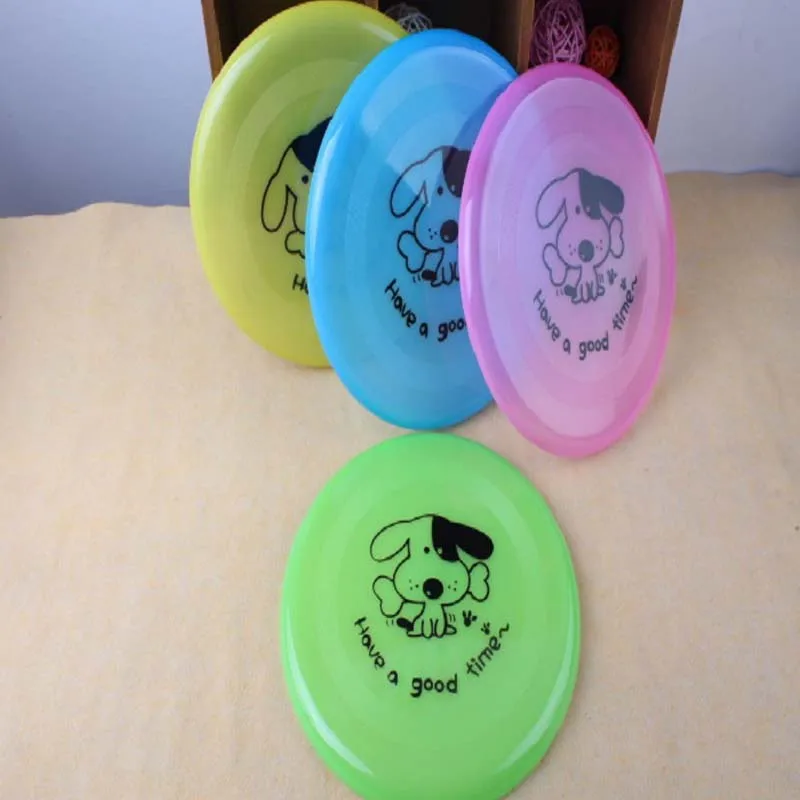 1PCS pet supplies pet Frisbie dog flying saucer new plastic flying