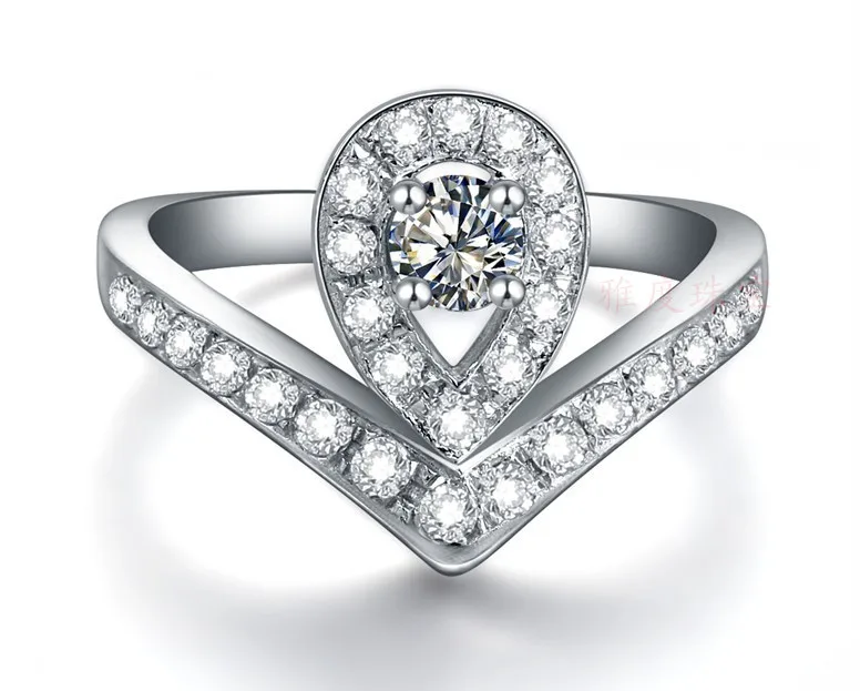 0 3ct royal crown design 18k white gold engagement rings royal design ring