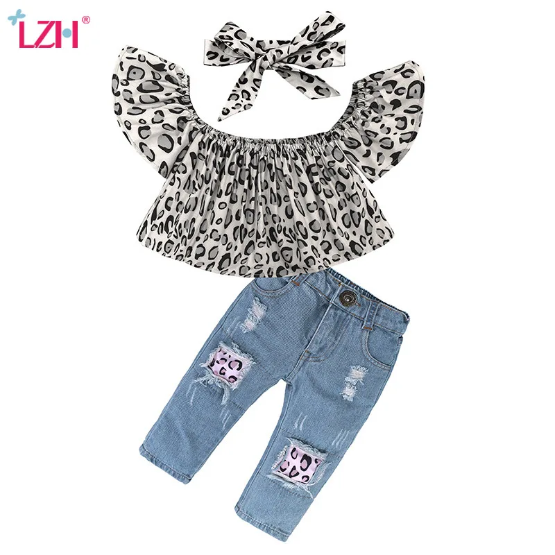 

Children Clothing 2018 Summer Girls Clothes T-shirt+Pants 3pcs Outfits Kids Clothes Girls Tracksuit Suit For Girls Clothing Sets