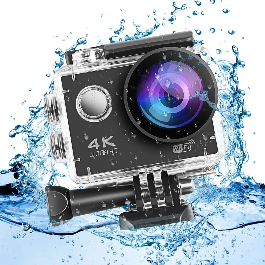 

Ultra HD 1080P 4K Action Camera WiFi 2.0 inches LCD Screen 170degrees Lens Waterproof Sports Camera