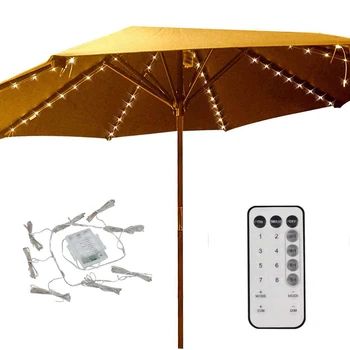 

Remote control Powered Umbrella LED String Light 104LED Outdoor Garden Wedding Decoration Lamp Christmas Fairy Light *EGH031