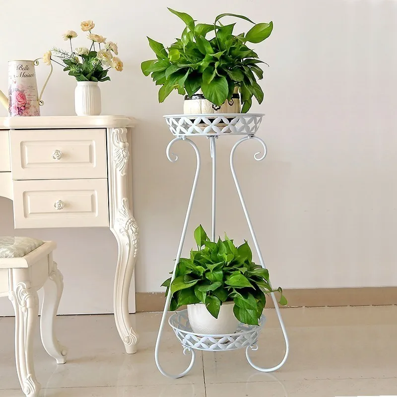 Dekoru Decor Balcony Mensole Per Fiori Scaffali In Metallo A Ripiani Varanda Shelf Plant Stand Balcon Balkon Flower Iron Rack