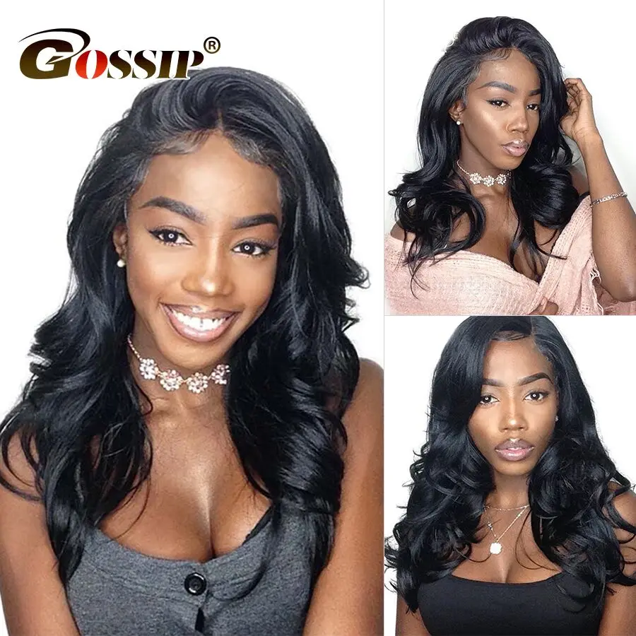 

180 Density 360 Lace Frontal Wig Pre Plucked With Baby Hair Indian Body Wave Wig 6Inch Lace Front Wig Human Hair Wigs Women Remy