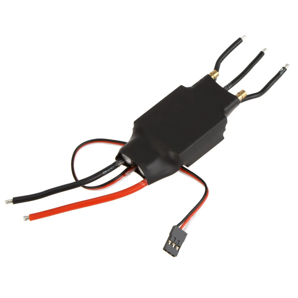 GoolRC 200A 125A 80A 60A ESC Бесщеточный водяное охлаждение Электрический регулятор скорости ESC с 5 В 3A BEC для RC лодки корабль модель часть