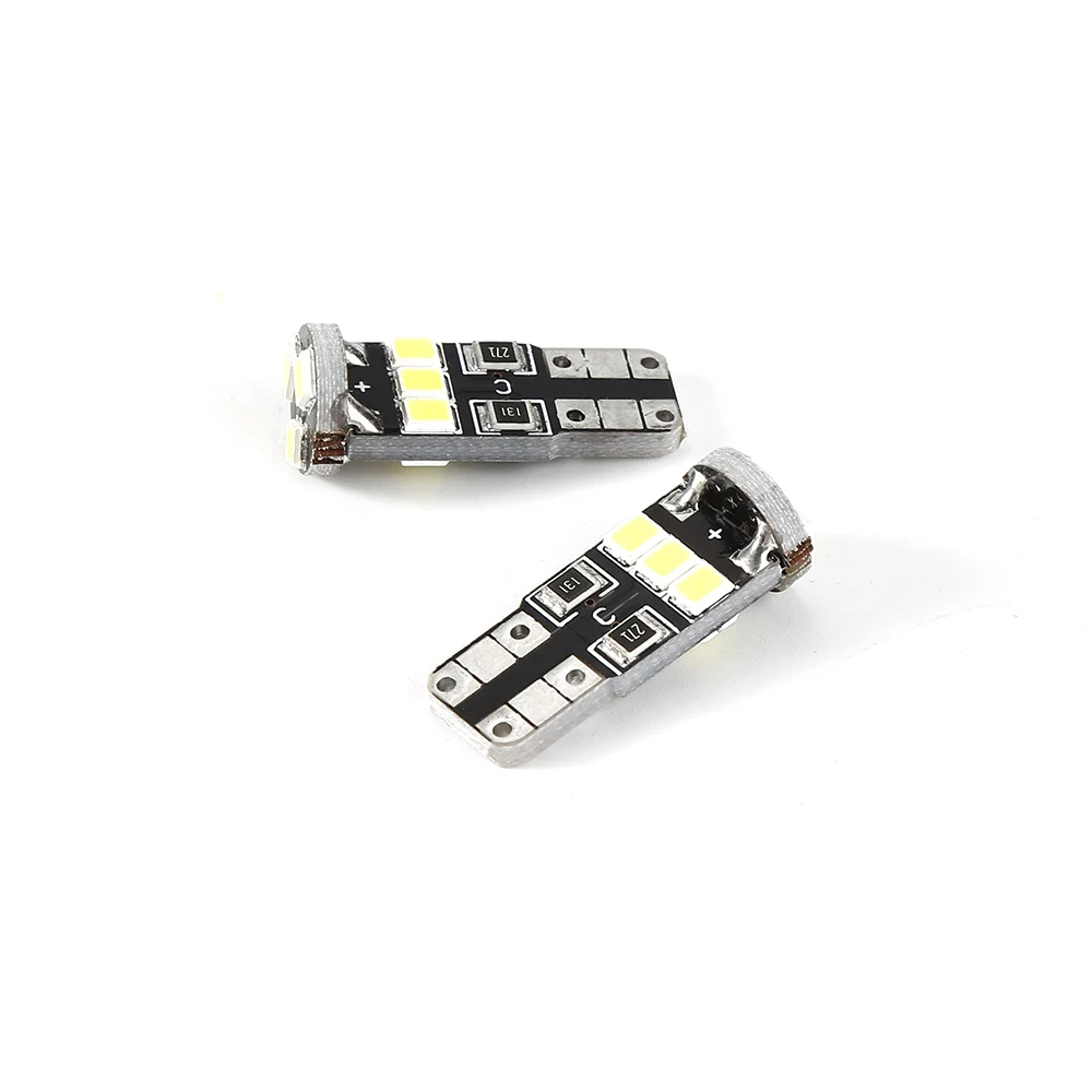 2 шт. T10 5050 9SMD W5W 2825 158 192 Led Canbus автомобилей светодиодные лампы светильник Canbus Светодиодная Лампочка без Obc Error