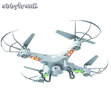 360-Eversion Abbyfrank RC Helicóptero Drone X5C 0.3 M Cámara 2.4G Control Remoto de 4 CANALES 6 Axis Quadcopter Luz Led Avión volando