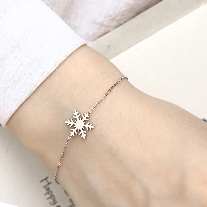 

bangles bracelets for women acessories chain link charm gold silver bracelet female charms stainless steel jewelry