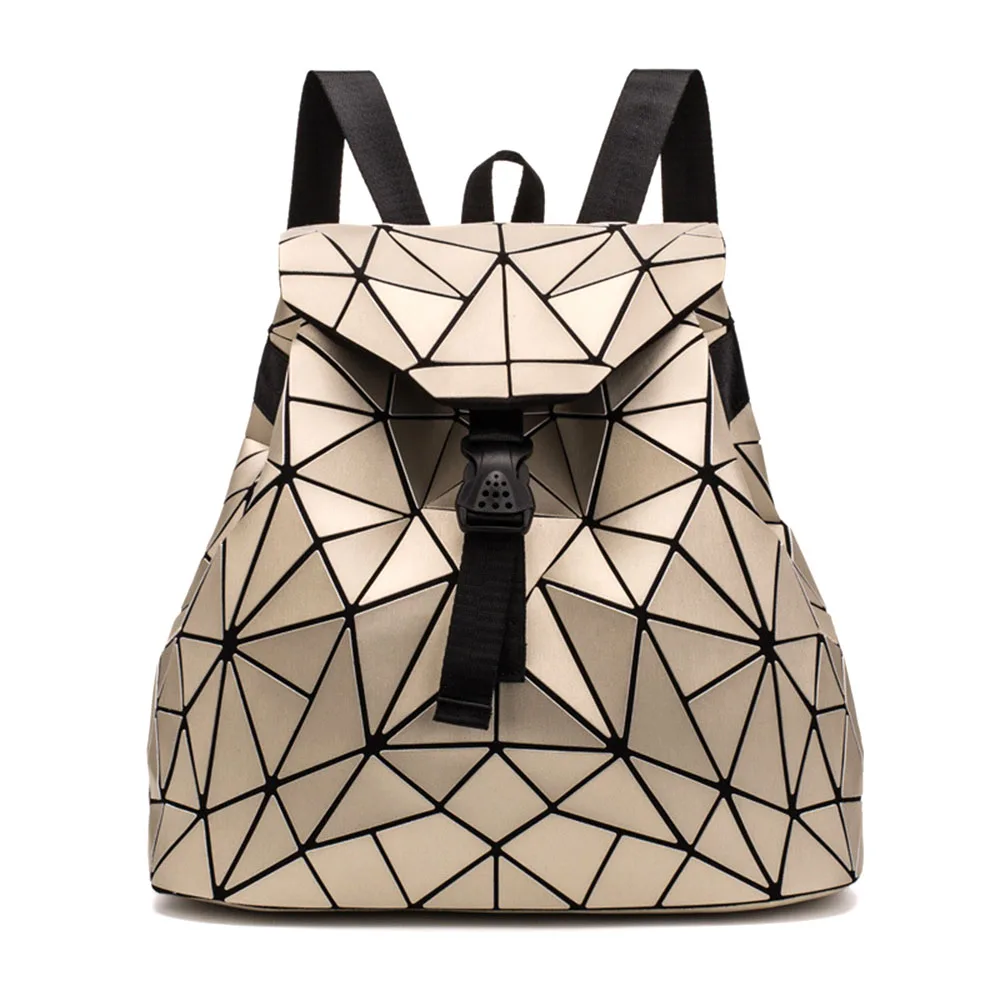 Женский голографический рюкзак с лазерным геометрическим рисунком для мальчиков и девочек, школьная сумка для студентов, женский рюкзак для путешествий, модные школьные сумки Mochila