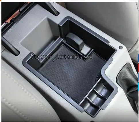 

auto glove box armrest storage box For SKODA OCTAVIA 2015