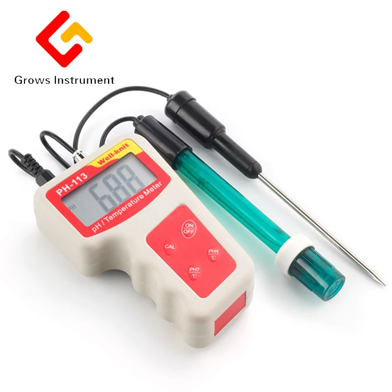 Digital PH Tester Temperature Meter Pen Automatic Correction