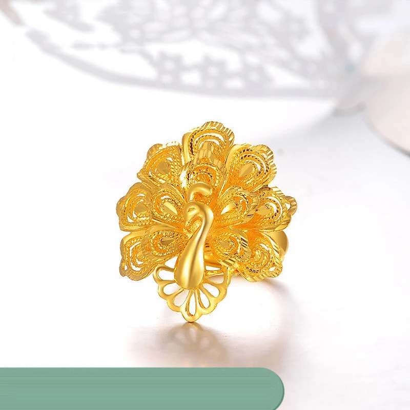 BTSS 24K кольцо из чистого золота Настоящее AU 999 кольца из твердого золота элегантные блестящие красивые высококлассные трендовые классические ювелирные изделия горячая Распродажа Новинка