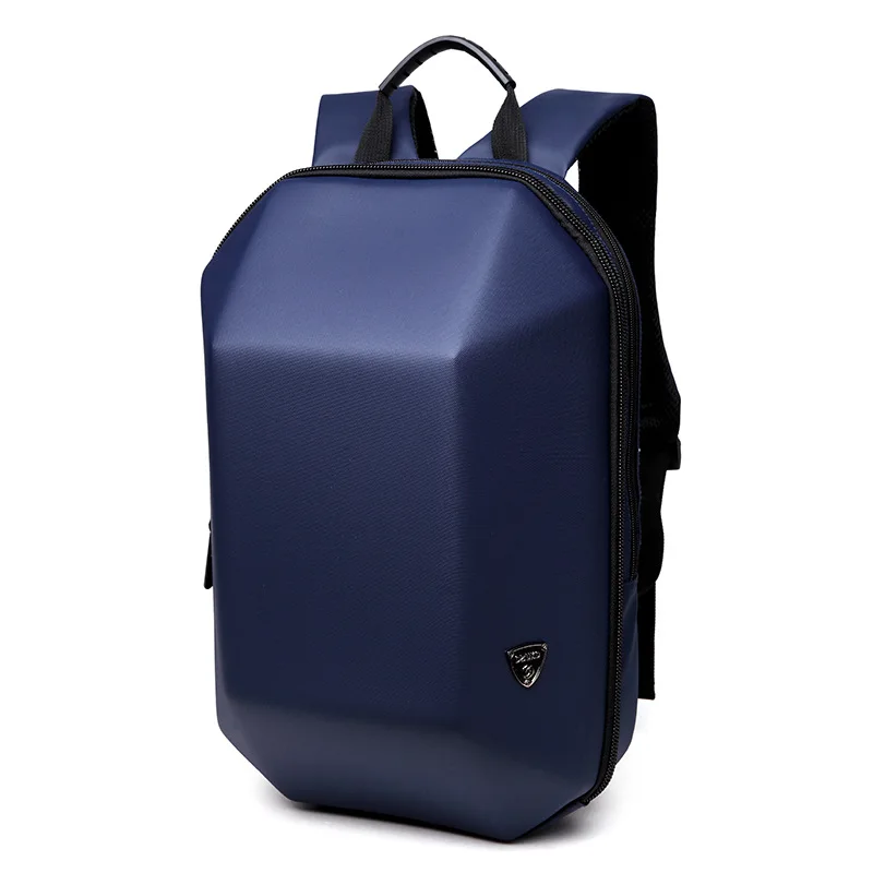 OZUKO брендовый модный мужской рюкзак, водонепроницаемые Рюкзаки для ноутбука, повседневные школьные сумки для подростков, мальчиков, мужская дорожная сумка для женщин, Mochila - Цвет: Синий