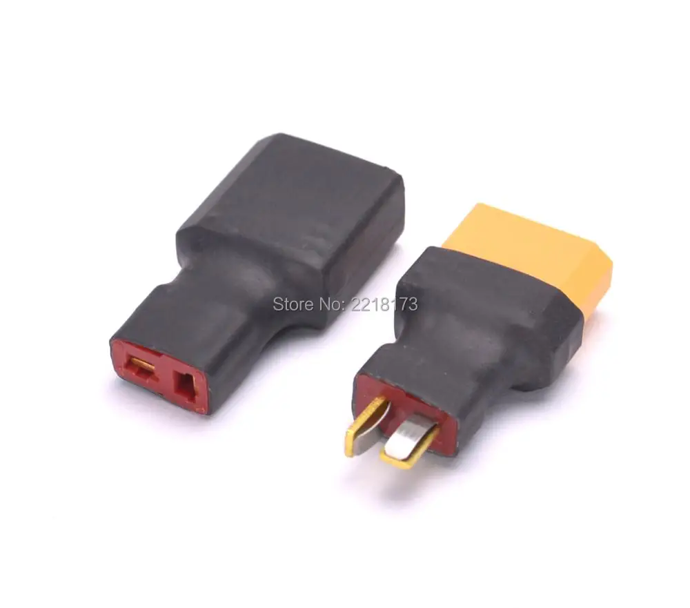 

XT90 Female To Male Deans T Connector Adapter without wire for Car Plane Heli Lipo Battery ESC 1pcs