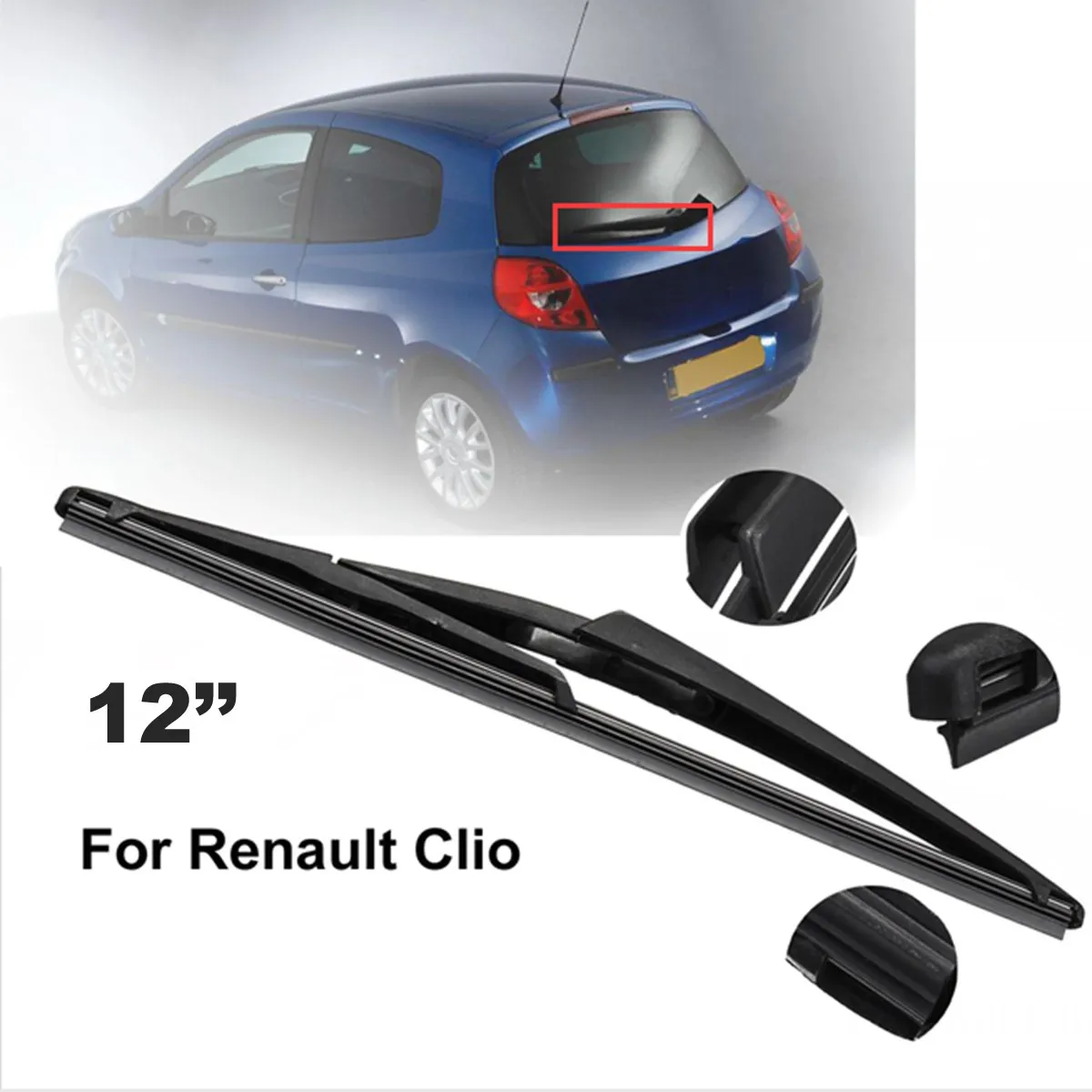 Renault clio rear wiper arm removal