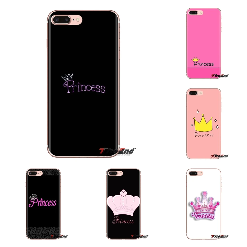 

Mobile Phone Case Cover For Xiaomi Mi3 Samsung A10 A30 A40 A50 A60 A70 Galaxy S2 Note 2 Grand Core Prime pink Crown Princess art