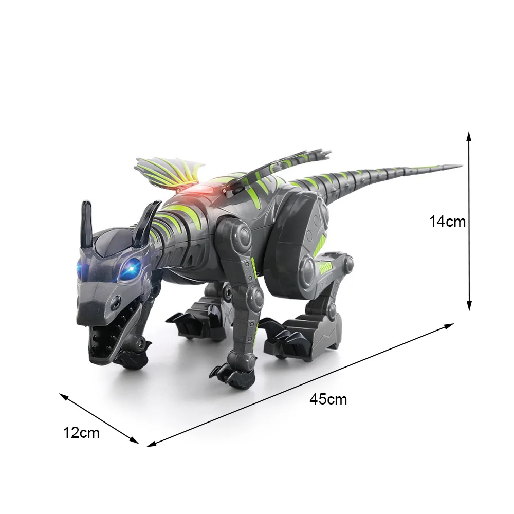 Игрушки MrY могут ходить со световыми эффектами Забавные игрушки электрические модельки динозавров игрушки Дети образовательная