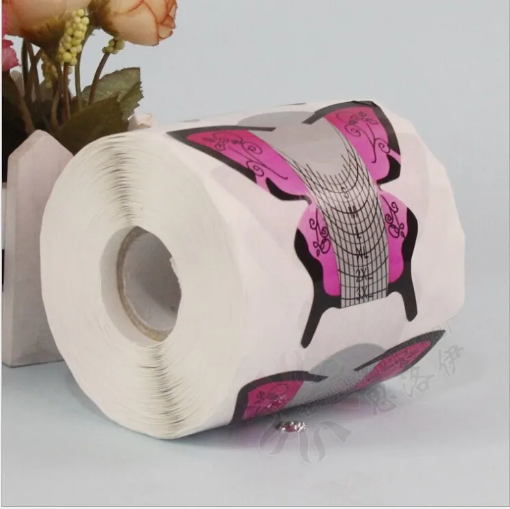 Forma de Arte do Prego Fabricante de Forma de Unha Atacado Novo Auto-adesivo Pçs - Borboleta Profissional. Wt014 2022 300 4 Formas de unha