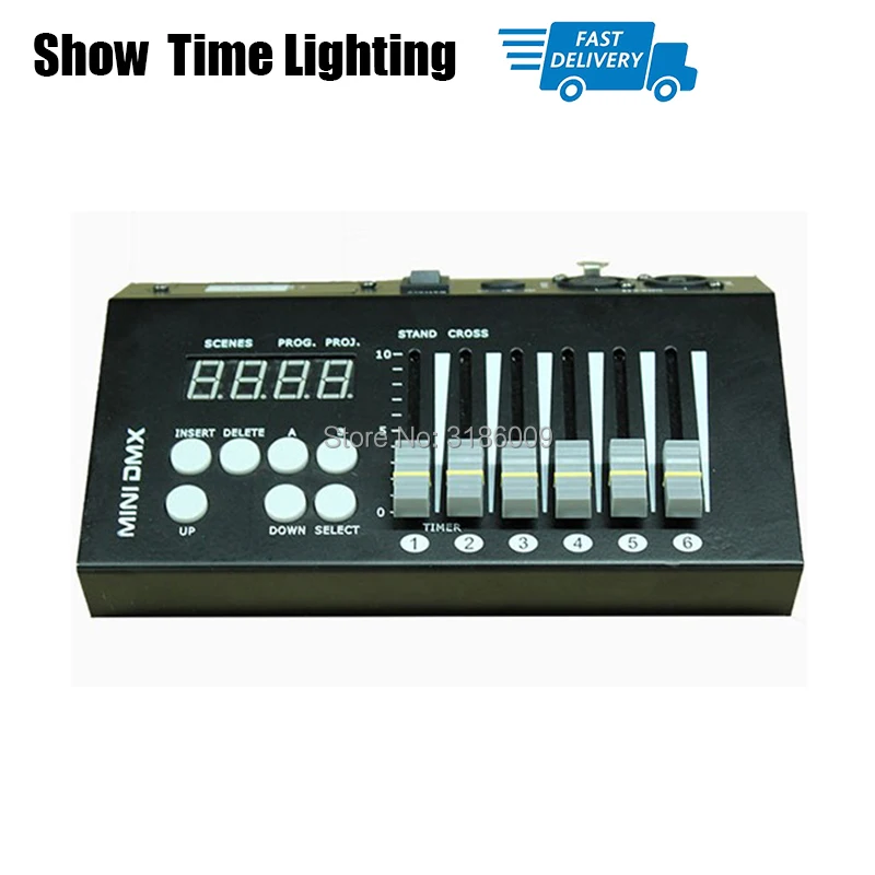 

Fast delivery MINI DMX 54 Controller with battery Stage Lighting DJ Equipment Dmx Console easy to carry mini controller led par