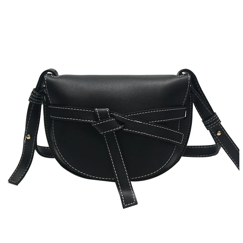 Buy Elegant PU Leather Women Messenger Bags Casual Shoulder Bags Female