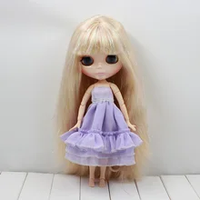 Кукла телесного цвета Blyth для серий No. M-47-280BL3139 JOINT body Golden hair подходит для DIY смены BJD Игрушки для девочек