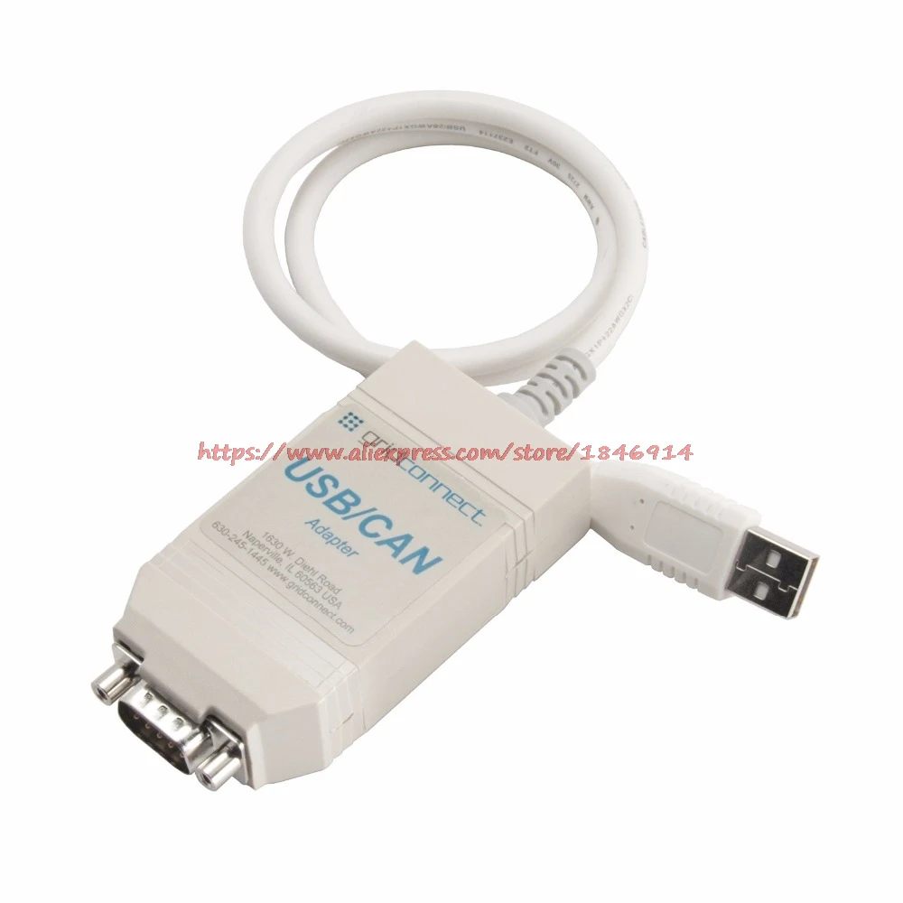 Анализатор USB к CAN Bus с функцией подключения сети (не изолированный по оптически)|usb