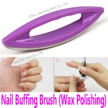 Полирующая кисть для ногтей Крем Для Запечатывания Полирующий воск кисть для полировки лака для ногтей инструментарий комплект пальто советы блеск инструменты для украшения ногтей