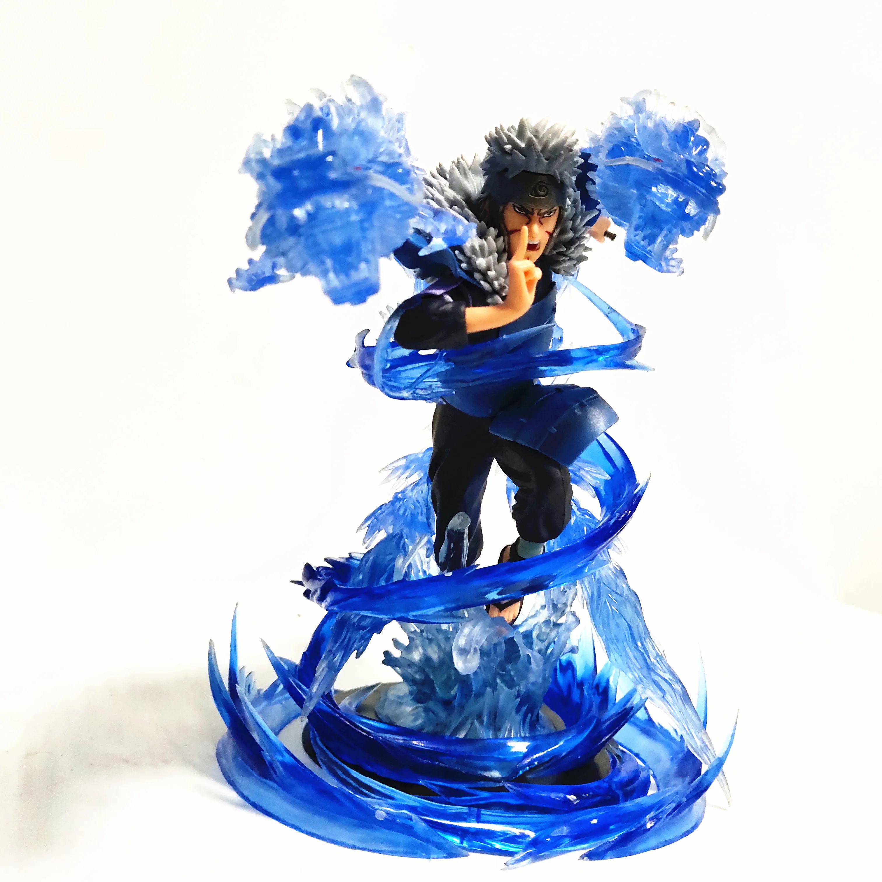Naruto Senju Tobirama Water Dragon Bullet PVC Action Figures DIY Set Anime Naruto Shippuden