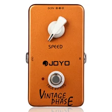 JOYO JF-06 Vintage Phase Phaser Guitar Effect Pedal True Bypass Guitar Parts Accessory Effects joyo classic flanger electric guitar effect pedal true bypass jf 07 with free connector