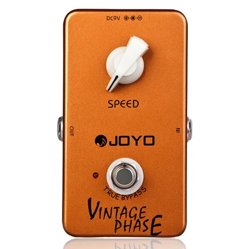 JOYO JF-06 Vintage Phase Phaser Guitar Effect Pedal True Bypass Guitar Parts Accessory Effects joyo classic flanger electric guitar effect pedal true bypass jf 07 with free connector