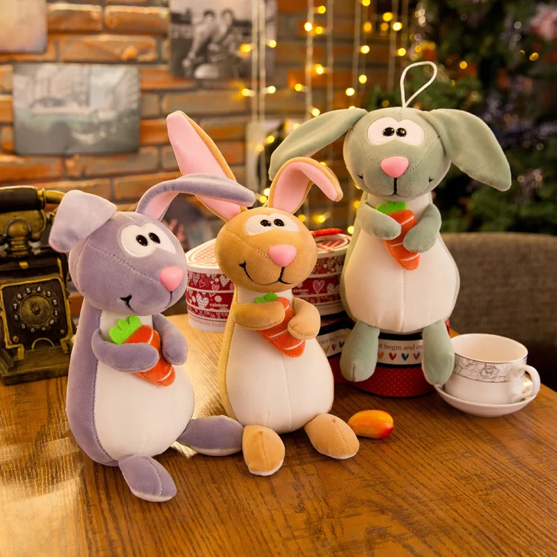 2018 Cute Stuffed Plush Animals Cartoon Radish Rabbit Love Turnip Doll