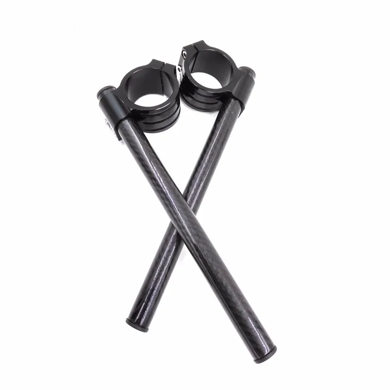 Handlebar Clip-on Complex glossiness Fiber Carbon Fiber Handlebar MONSTER S2R 1000 06-08 750 SS S 93-94 888 888 S 1993#50MM